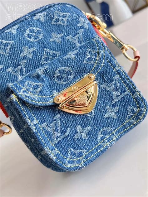 lv denim pochette|Fairfax Pochette Monogram Denim .